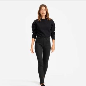 Everlane black skinny jeans size 26